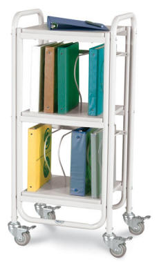 Rolling Ring Binder Cart - 710